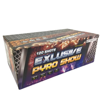 Fejerverkas Exlusive Pyro Show (120S-F2-CPB8090) (120 šūv.)