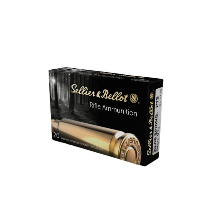 Šoviniai Sellier&Bellot kal. 30-06 PTS 11,7g./180gr