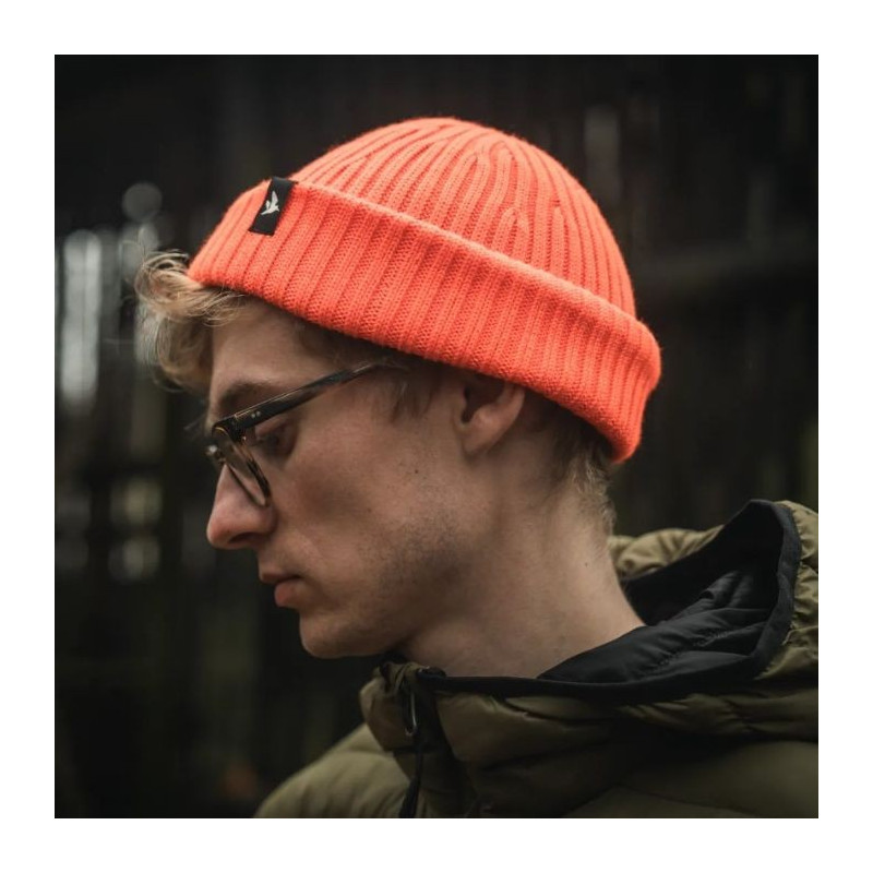 Kepurė megzta SEELAND Norite (Orange blaze)