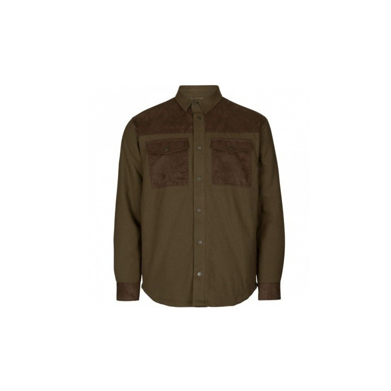 Marškiniai SEELAND Vancouver L/S (Pine green)