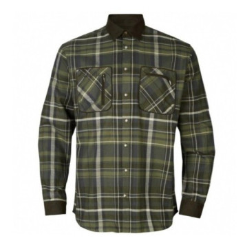 Marškiniai HARKILA Pajala Olive check