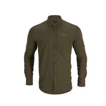 Marškiniai HARKILA Trail L/S (Willow green)