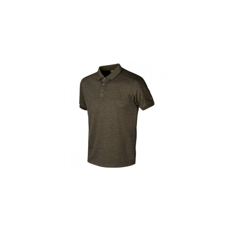 Marškinėliai HARKILA Tech polo (Willow green)
