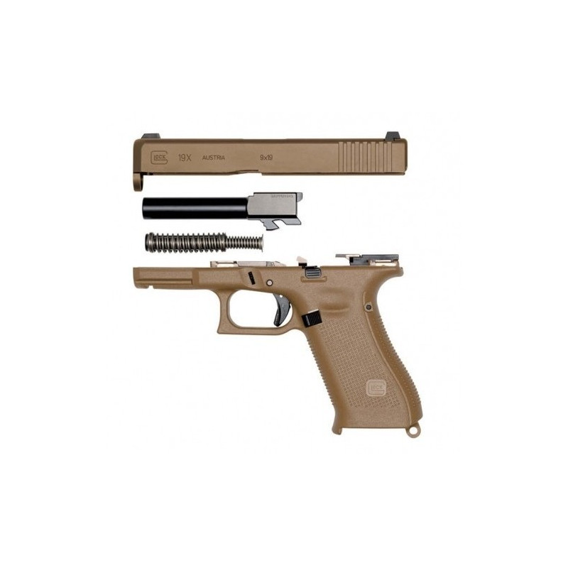 Pistoletas Glock 19X Coyote kal. 9x19 (47197)