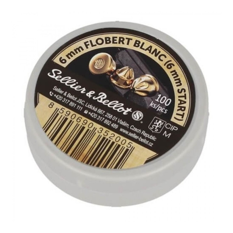 Garsiniai šoviniai Sellier&Bellot 6mm START FLOBERT (100vnt)