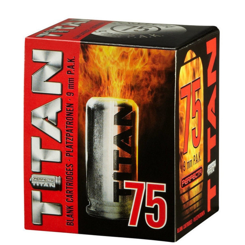 Garsiniai šoviniai PERFECTA TITAN kal. 9 mm (1 vnt)