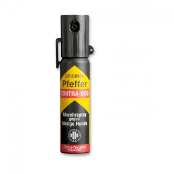 Dujų balionėlis TW1000 Pfeffer Contra-Dog with clip 30ml (733)