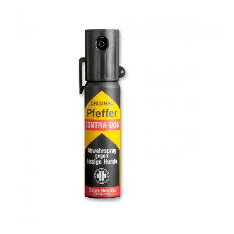 Dujų balionėlis TW1000 Pfeffer Contra-Dog with clip 30ml (733)