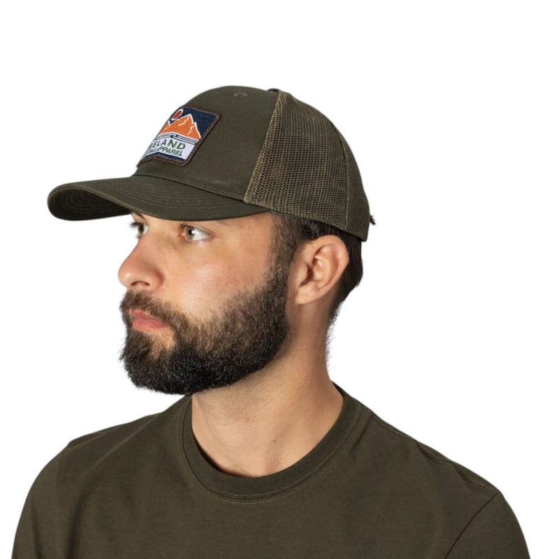 Cap SEELAND Gabbro Trucker (grizzly brown)
