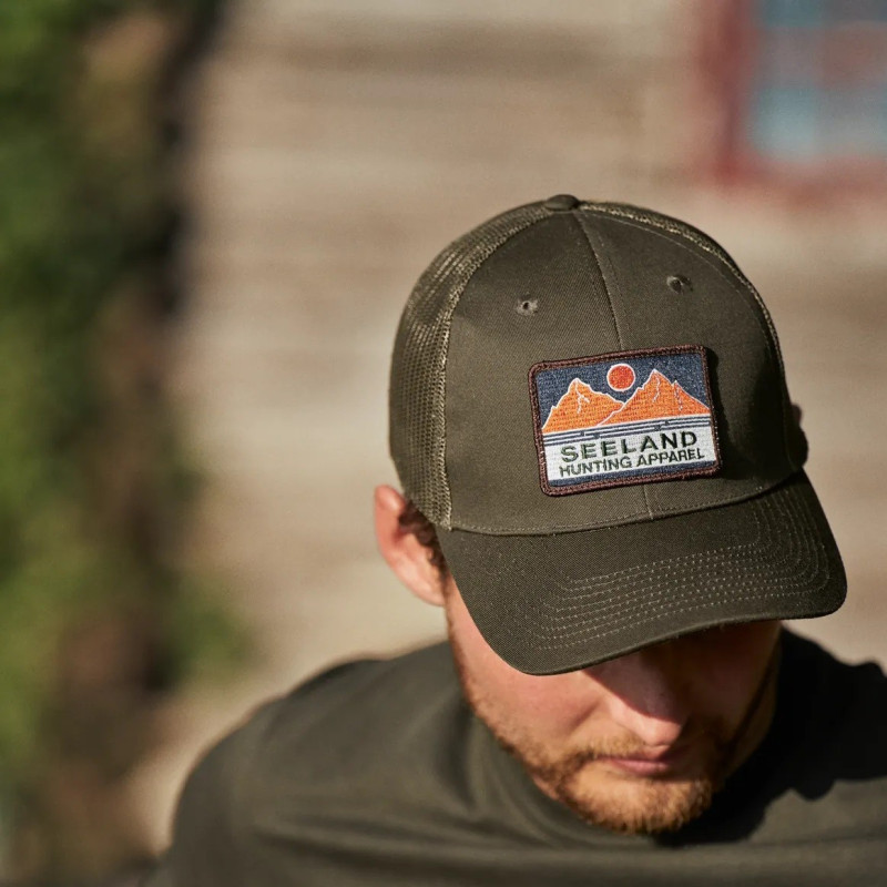 Cap SEELAND Gabbro Trucker (grizzly brown)