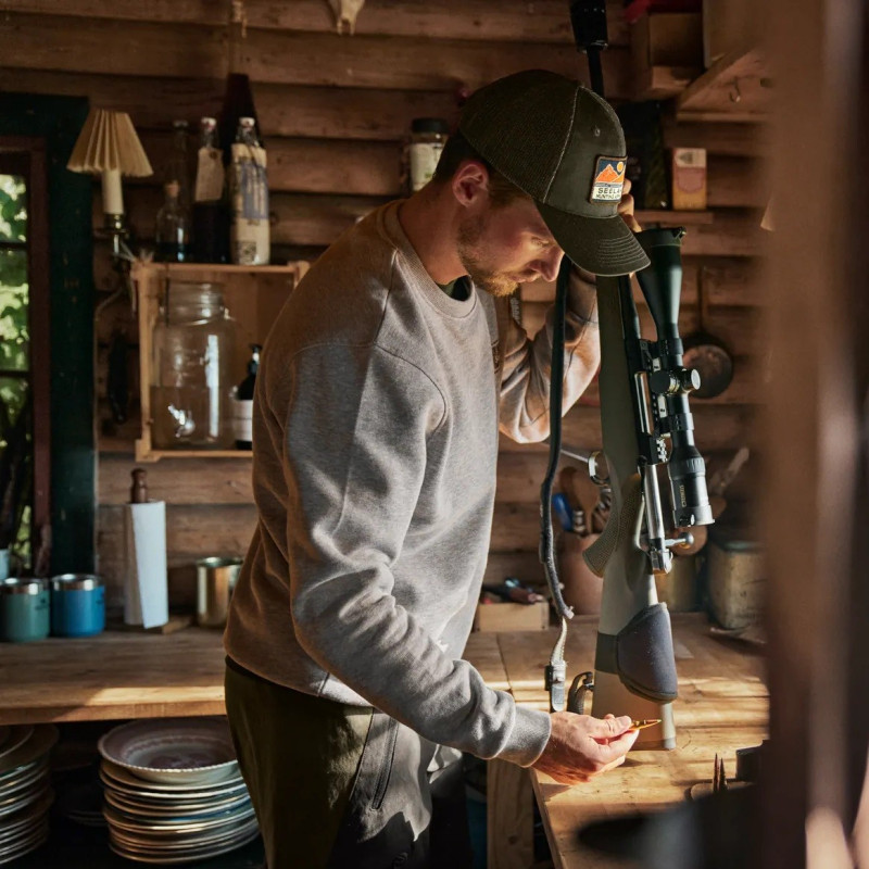 Kepurė SEELAND Gabbro Trucker (grizzly brown)