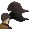 Cap SEELAND Active, (dark brown)