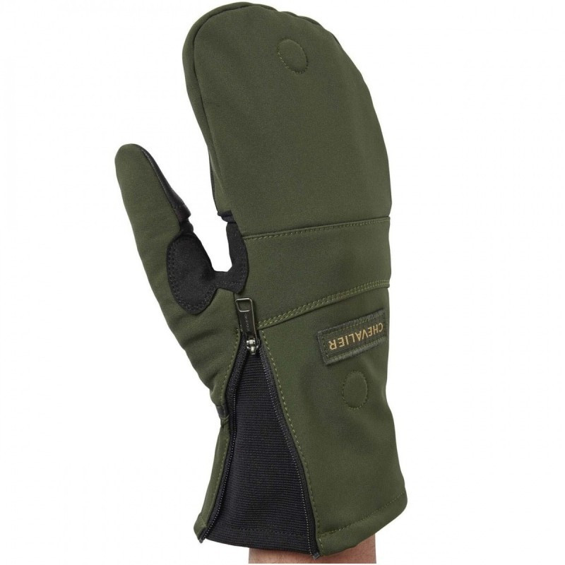 Pirštinės CHEVALIER Nimrod Windblocker Pullover Mittens (tamsiai žalios)