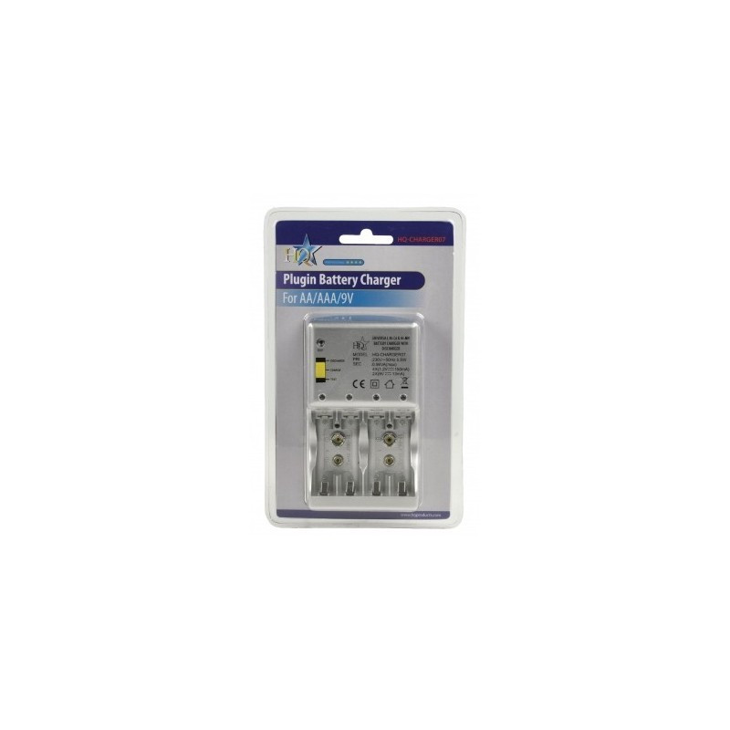 Battery Charger AA, AAA, 9V