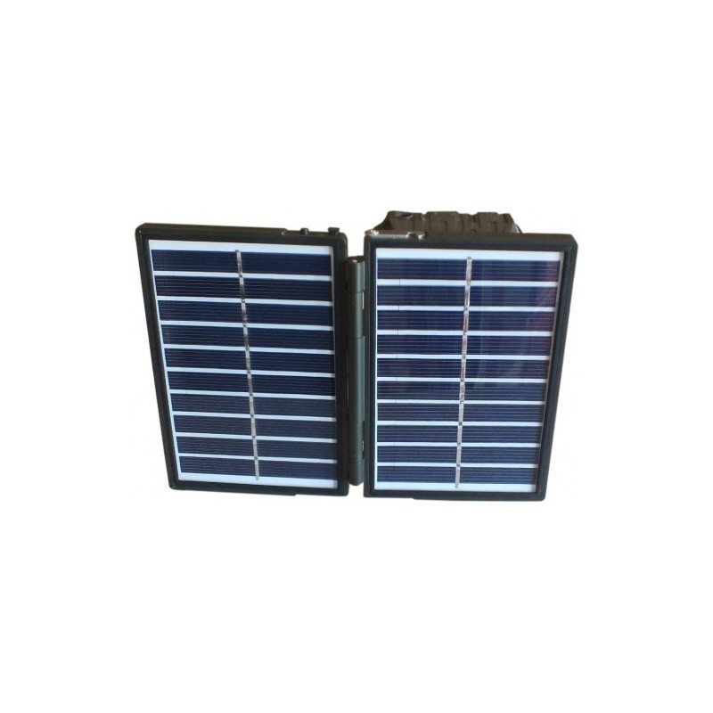 Solar charger with portable battery