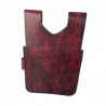 Cartrige case Huntera on the belt (red/brown) HSO201RB
