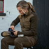 Cardigan HARKILA Sandhem Pro Insulated (willow green)