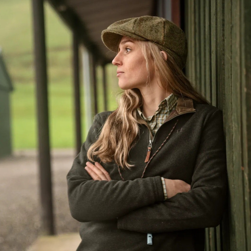 Lady Cardigan HARKILA Sandhem Pro HSP, Willow green (M)