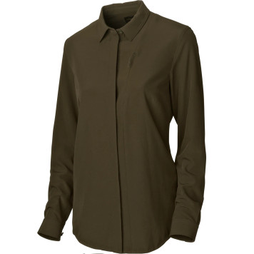 Moteriški marškiniai HARKILA Herlet Tech Lady (willow green)