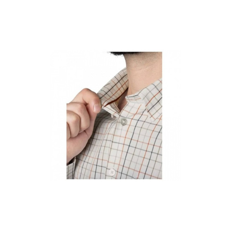 Shirt HARKILA Retrieve (Bloodstone/White)