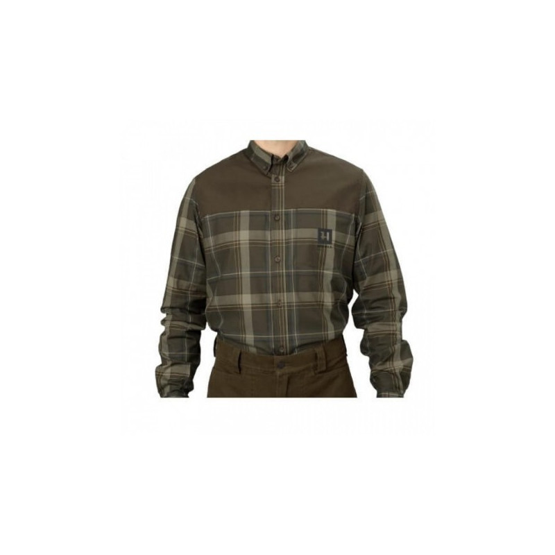 Marškiniai HARKILA Anker L/S (Willow Green)
