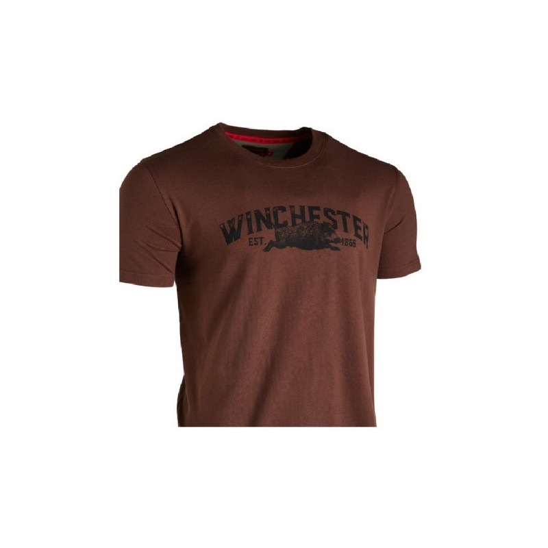 Marškinėliai Winchester SS Vermont, Rudi