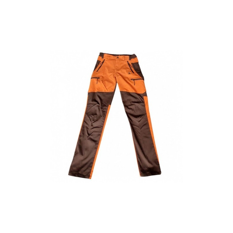 Trousers SEELAND Outdoor stretch (Gold flame/Demitasse brown)