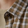 Lady Shirt HARKILA Fjell L/S (dark olive check)