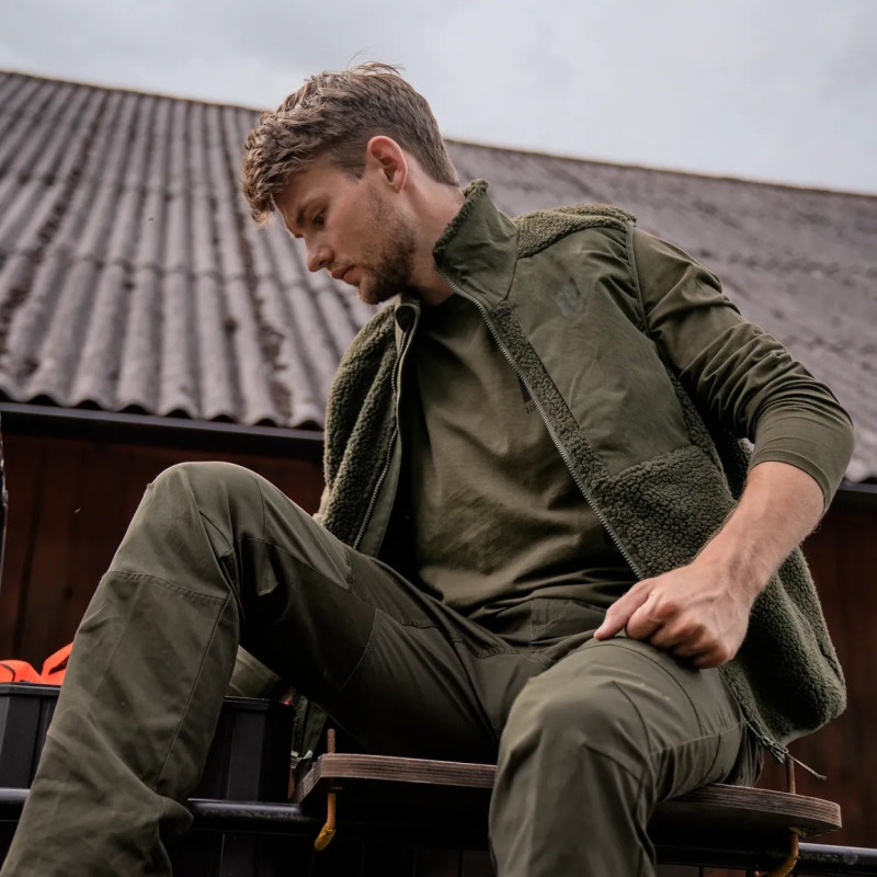Waistcoat HARKILA Fjell Polar (rosin)