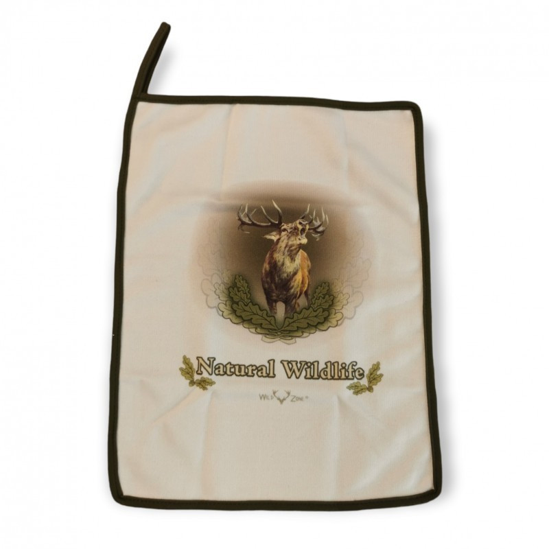Kitchen Set with Roaring Deer Print (green)