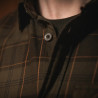 Marškiniai SEELAND Glen Flannel Shirt (Pine Green/Dark Navy Check)