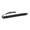 Gun sling HUNTERA with Blaser 3mm swivels, 119x7cm HDI611BL (black/leather)
