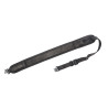 Gun sling HUNTERA with Blaser 3mm swivels, 119x7cm HDI611BL (black/leather)