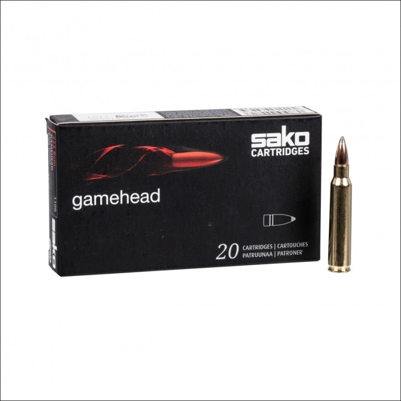 Šoviniai Sako 223 Rem SP Gamehead 3.2 g/ 50 gr.