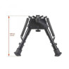 Support legs for the weapon Vectoroptics swivel spring retractable bipod