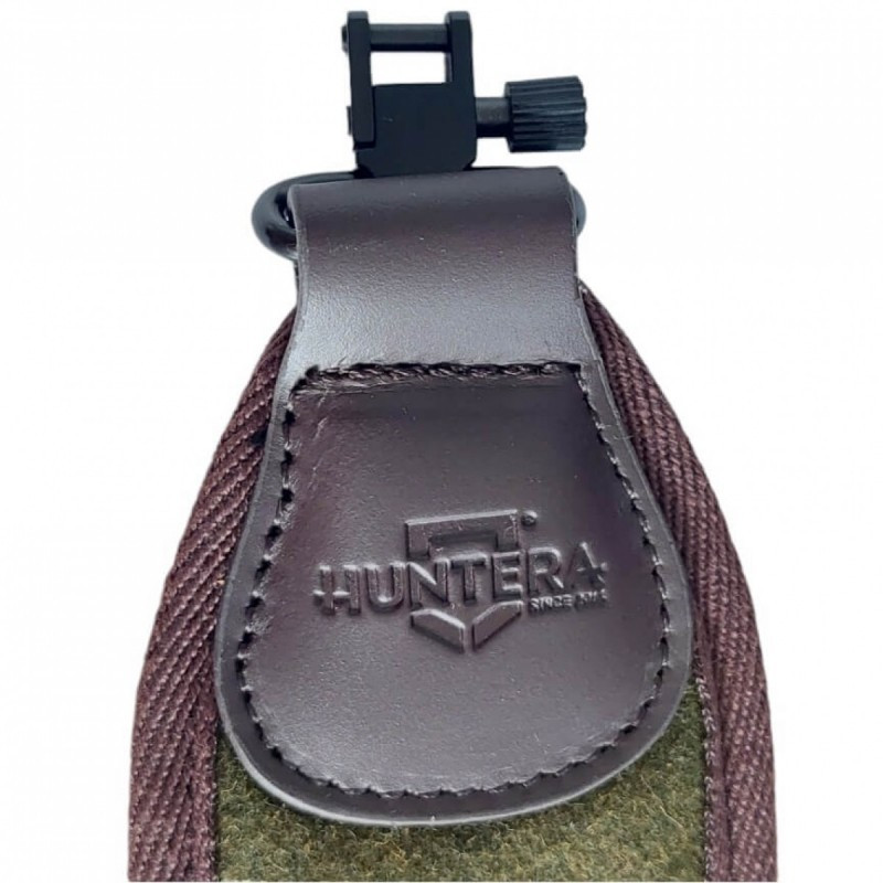 Gun sling HUNTERA with Blaser 3mm swivels (119x7cm) HDI211GR (green)