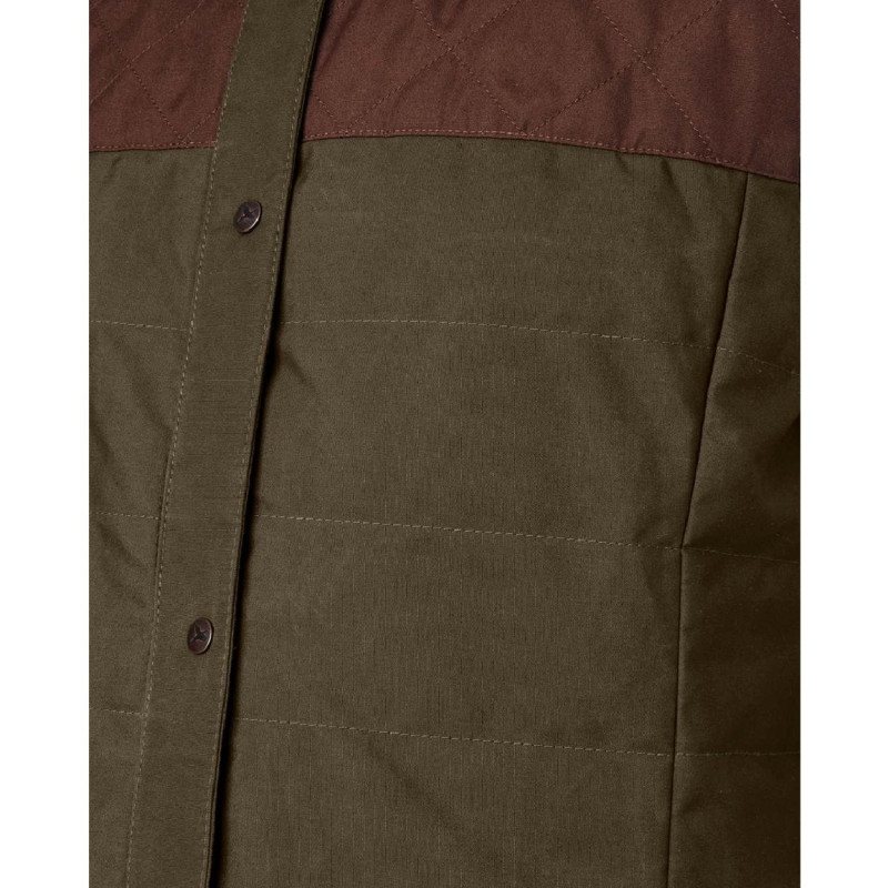 Moteriška liemenė HARKILA Retrieve (Dark warm olive/Burgundy)