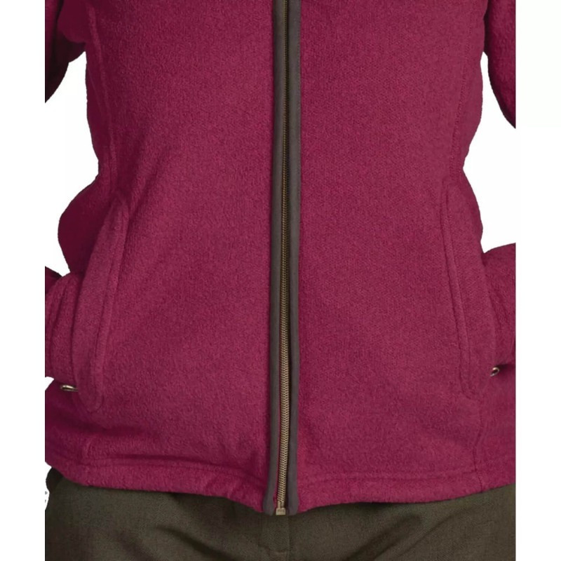 Women fleece SEELAND Woodcock (Classic red)