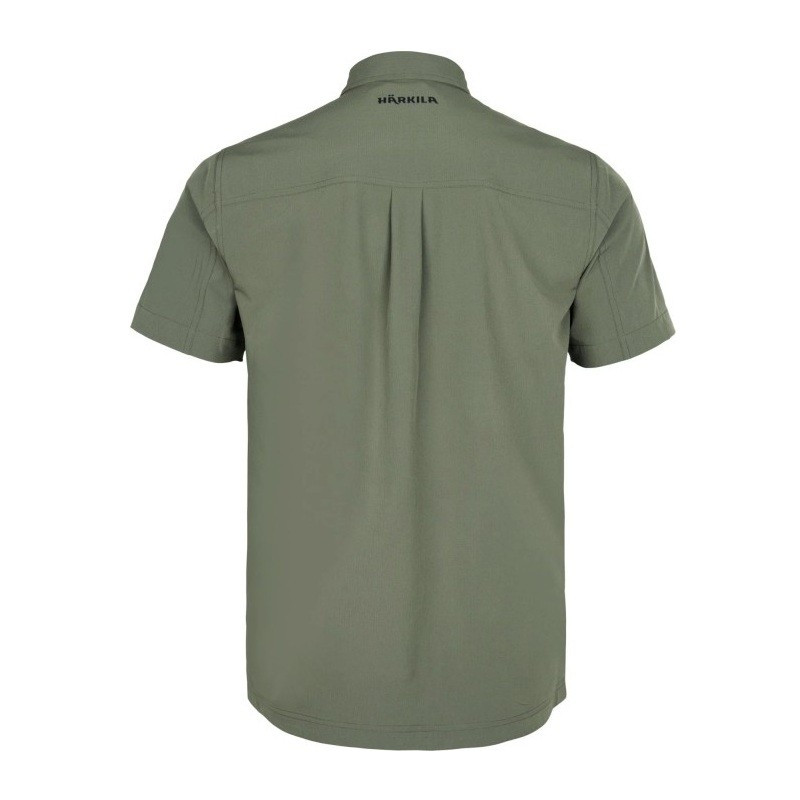 Marškinėliai HARKILA Trek S/S Grape Leaf