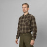 Marškiniai SEELAND Glen Flannel Shirt Pine Green Check