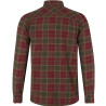 Shirt SEELAND Glen Flannel Shirt Red Forest Check