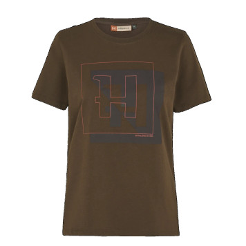 Women T-shirt Marškinėliai HARKILA H-Logo S/S (Willow Green)