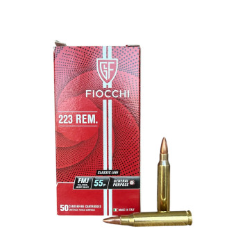 Šoviniai FIOCCHI kal. 223 Rem L.E.FMJ 62gr 70555600