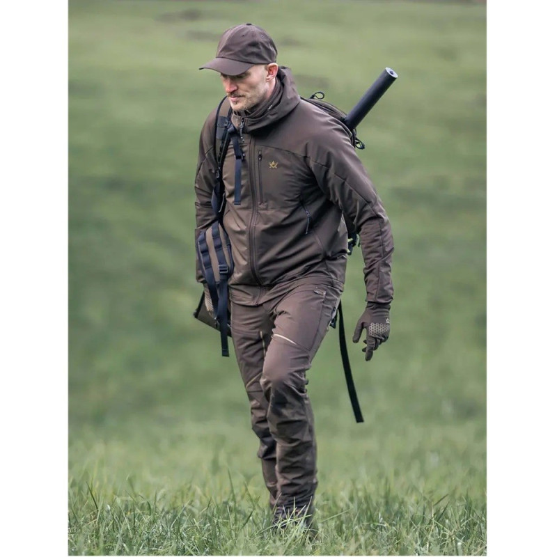 Jacket ALASKA Chaser Stretch Solid brown