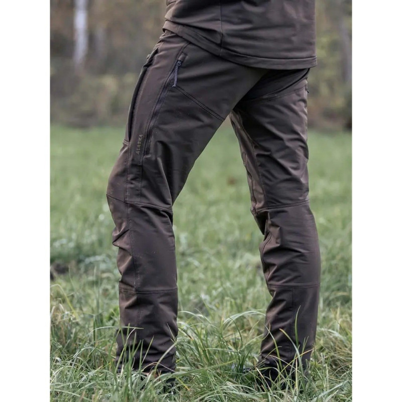 Kelnės ALASKA Chaser Stretch Solid brown