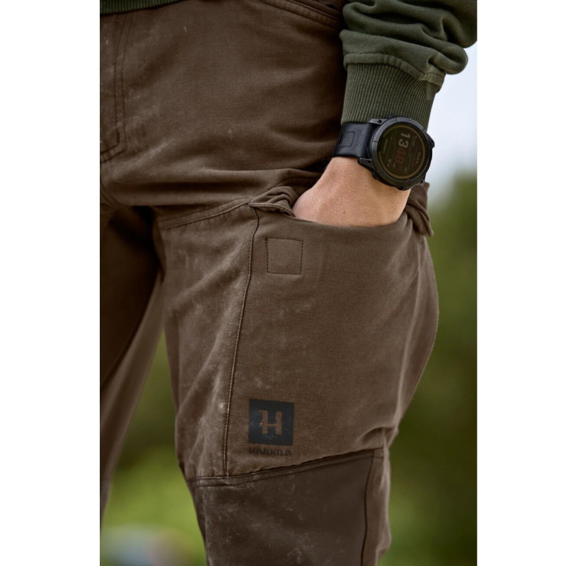 Kelnės HARKILA Scandinavian (Dark Earth/Slate Brown)