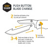 Blade Pack Outdoor Edge 6 Razor-Safe 2.5" (RR25K-6C)