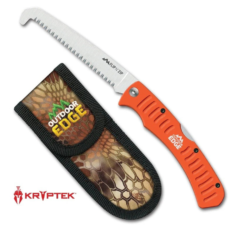 Peilis Outdoor Edge Flip&Zip Saw Orange (FW-45)