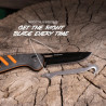 Peilis Outdoor Edge Razor HTX 3.5" folder Gray/Orange (HTX35Y-6C)