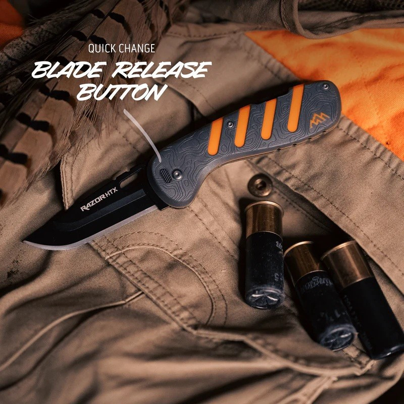 Knife Outdoor Edge Razor HTX 3.0" Folder Gray/Orange (HTX30Y-6C)